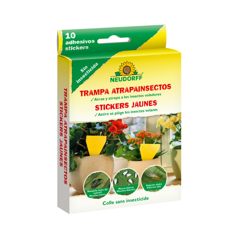 TRAMPAS ATRAPAINSECTOS Neudorff - Pack de 10