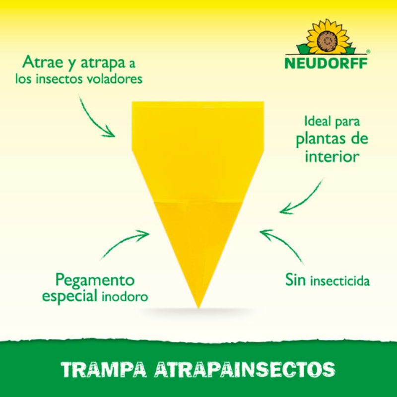 TRAMPAS ATRAPAINSECTOS Neudorff - Pack de 10 - Imagen 2
