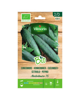 SEMILLAS BIO PEPINO Marketmore Vilmorin – Sobre 1 g