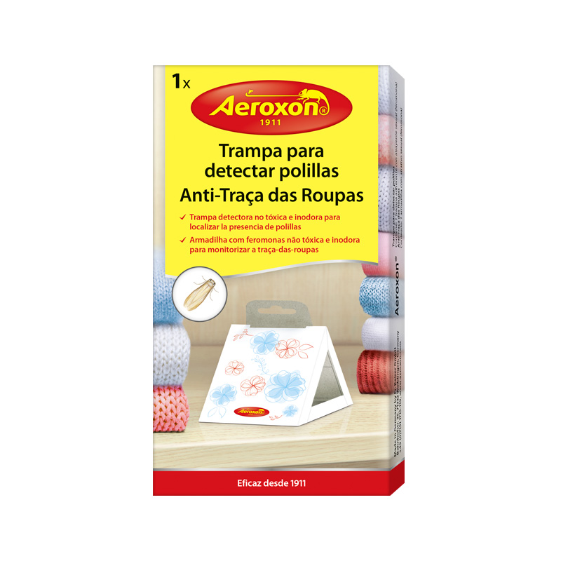 TRAMPA ANTIPOLILLA para armarios Aeroxon