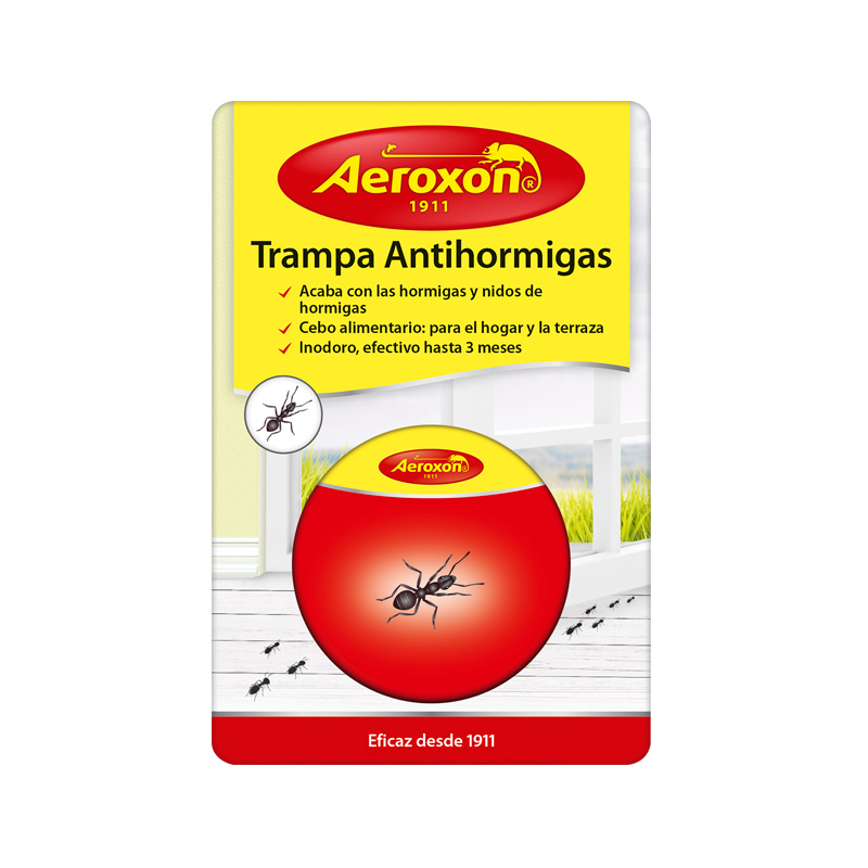 TRAMPA ANTIHORMIGAS Cebo Spinosad Aeroxon