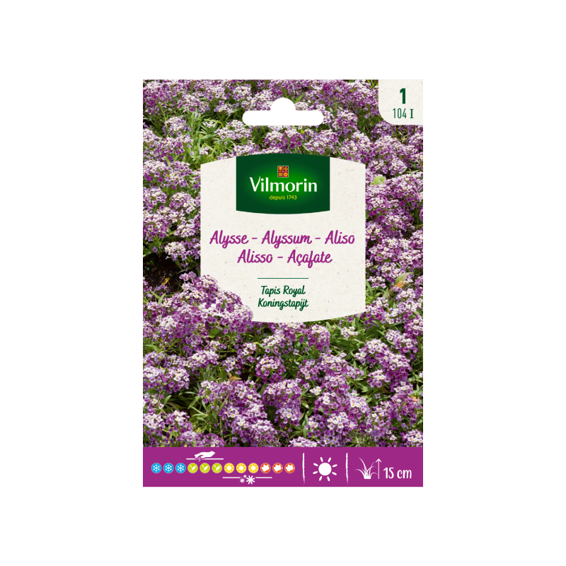 SEMILLAS ALISO Tapiz Real Vilmorin - Sobre 0,5 g