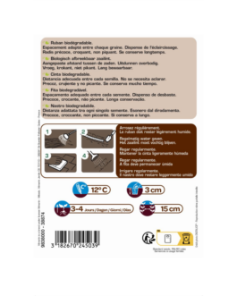 CINTA SEMILLAS RABANITO FLUO HF1 Vilmorin – 5 m