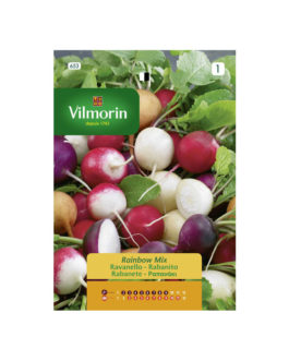SEMILLAS RABANITO Rainbow Mix Vilmorin – Sobre 4 g