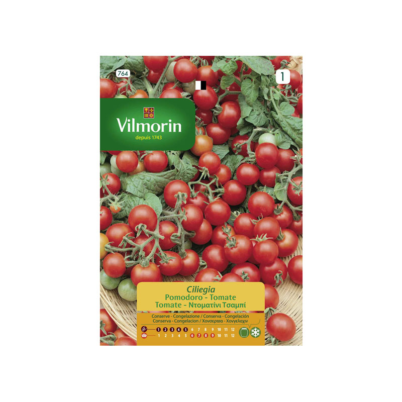 SEMILLAS TOMATE CEREZA Vilmorin - Sobre 3 g