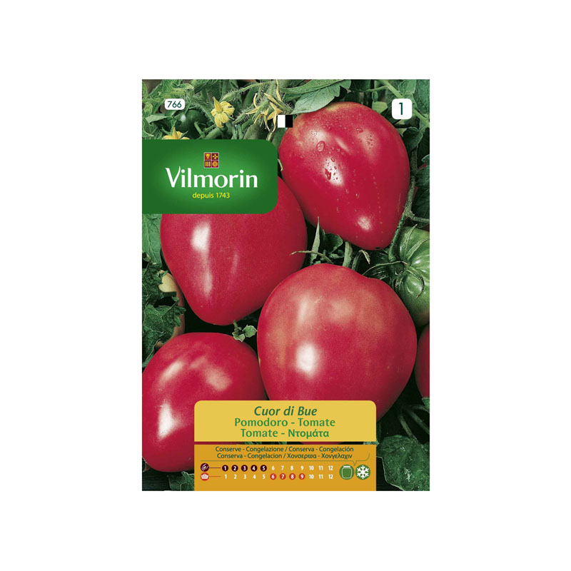 SEMILLAS TOMATE Corazón de Buey Vilmorin - Sobre 1 g