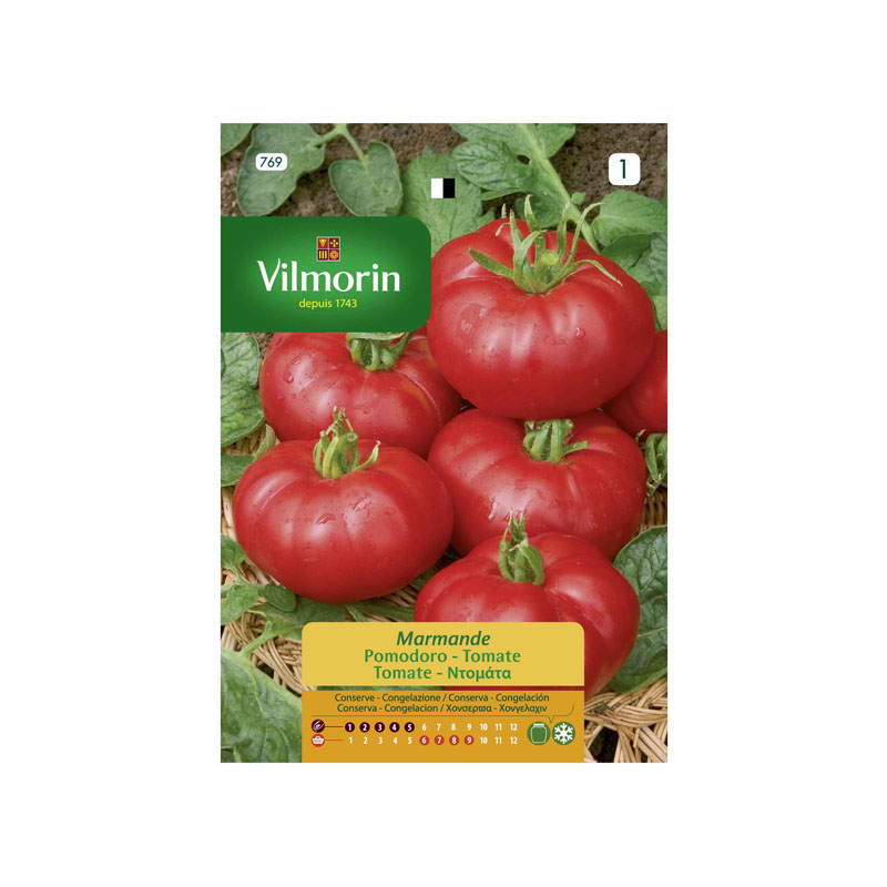 SEMILLAS TOMATE Marmande Vilmorin - Sobre 5 g