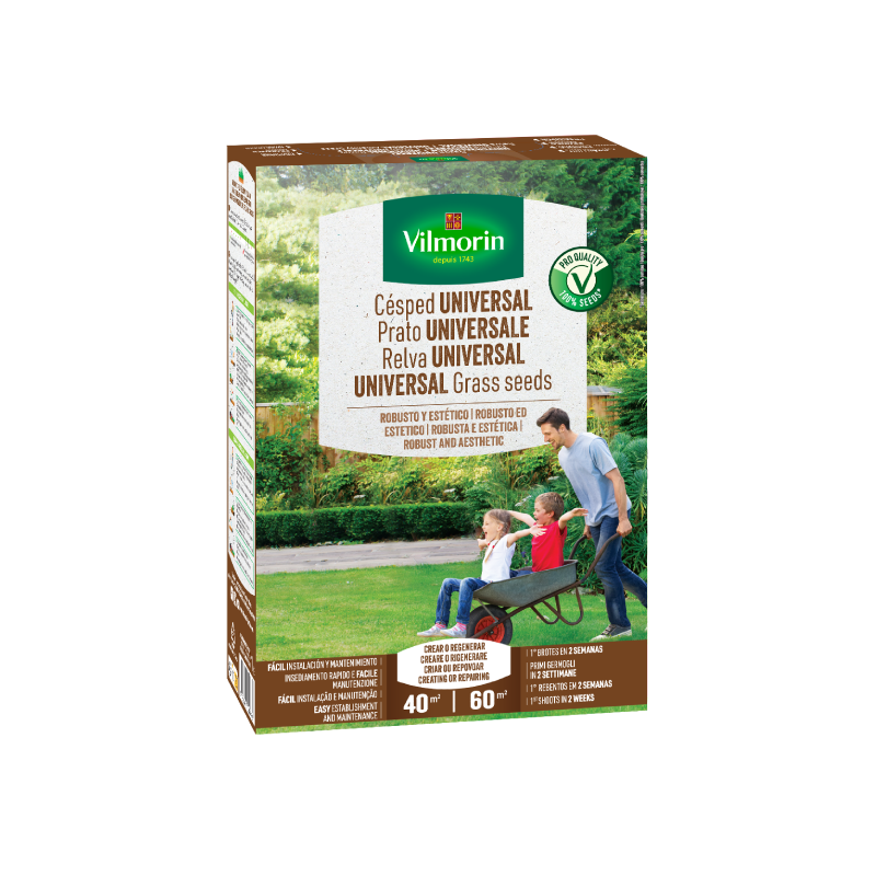 CÉSPED RÚSTICO UNIVERSAL Vilmorin - 1 kg