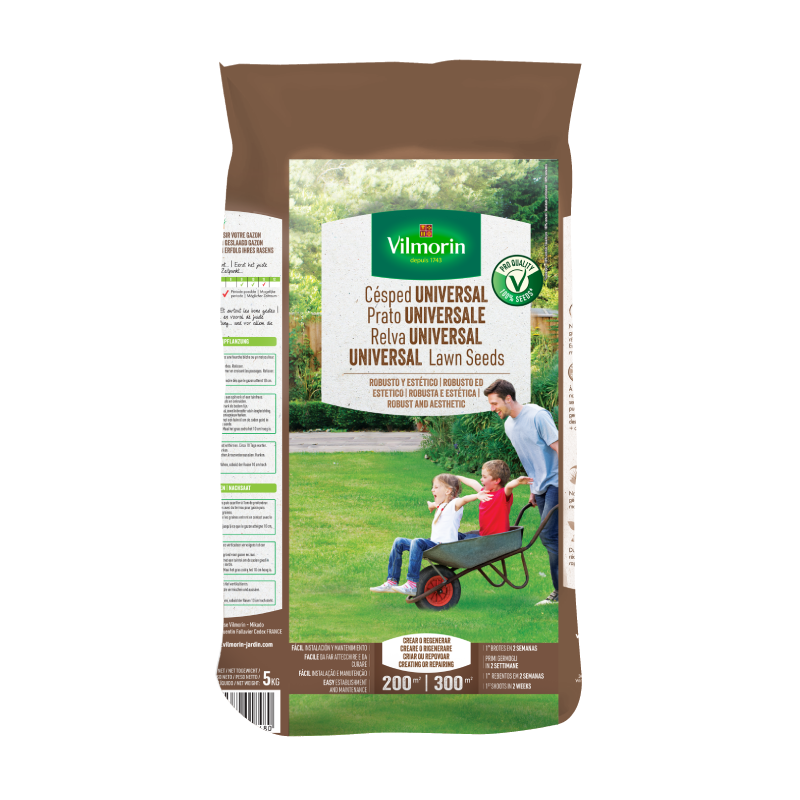 CÉSPED RÚSTICO UNIVERSAL Vilmorin - 5 kg