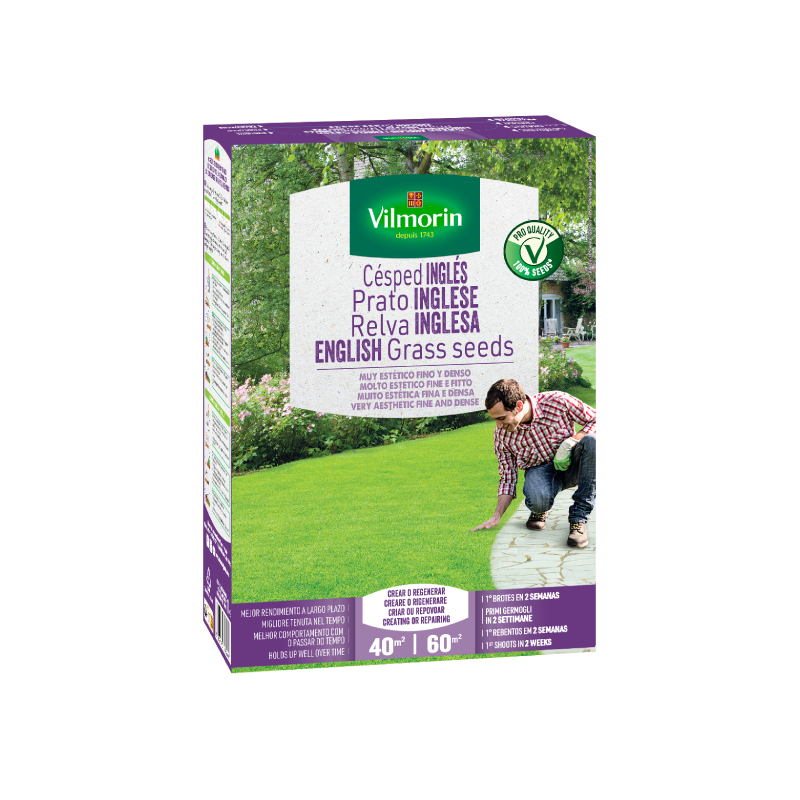 CÉSPED INGLÉS Vilmorin - 1 kg