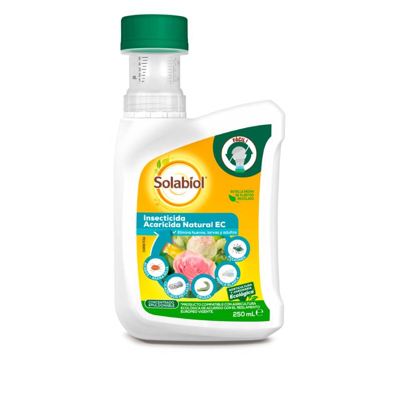INSECTICIDA-ACARICIDA NATURAL EC Solabiol - 250 ml - Imagen 3