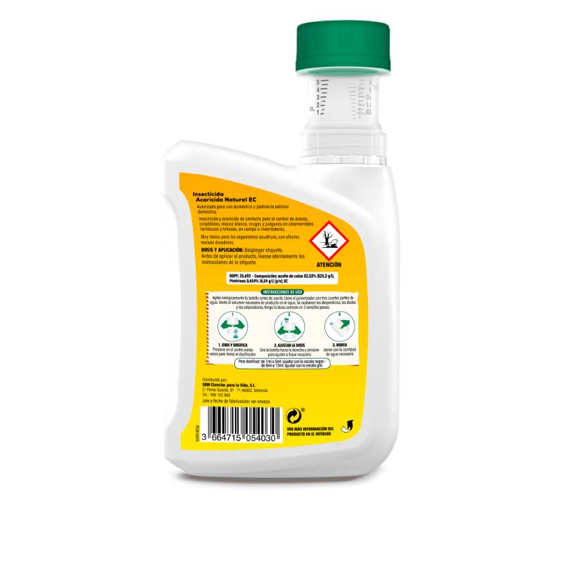 INSECTICIDA-ACARICIDA NATURAL EC Solabiol - 250 ml - Imagen 4