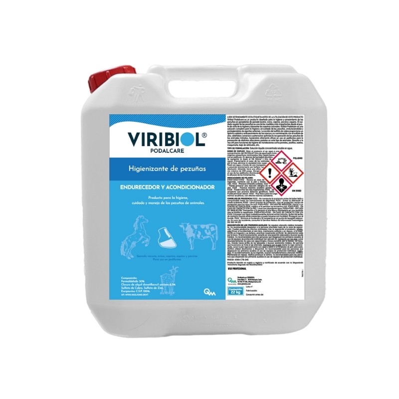 HIGIENIZANTE DE PEZUÑAS Viribiol® Podalcare - 22 kg