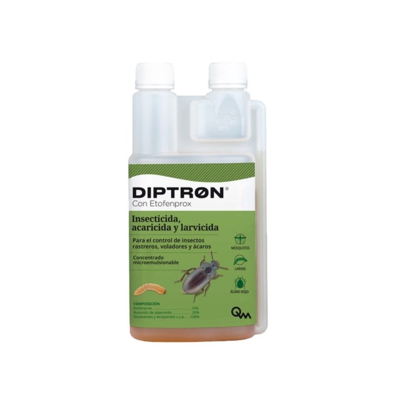 INSECTICIDA TRIPLE ACCIÓN Etofenprox Diptron - 500 ml