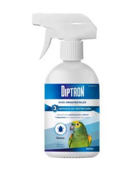 SPRAY ANTIPARASITARIO SUSPENSIÓN Diptron Plus – Aves ornamentales – 500 ml