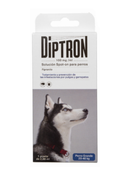 PIPETAS ANTIPARASITARIAS SPOT ON Diptron – Perro grande – 30 x 2,68 ml – dispensador