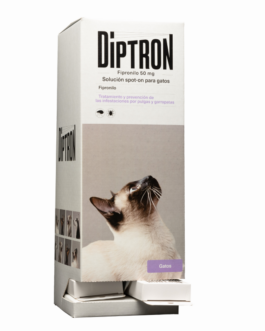 PIPETAS ANTIPARASITARIAS SPOT ON Diptron – Gato – 30 x 0,5 ml – dispensador