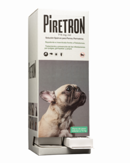 PIPETAS ANTIPARASITARIAS SPOT ON Piretron – Perro < 15 kg - 30 x 1 ml - dispensador