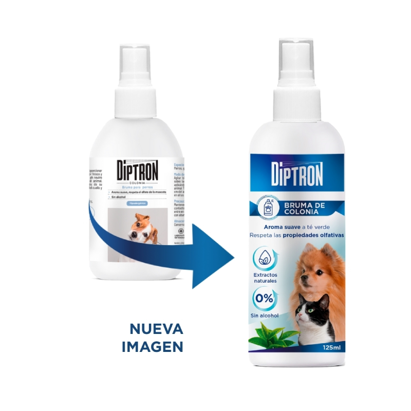 BRUMA DE COLONIA MASCOTAS Diptron Plus - 125 ml - Imagen 2