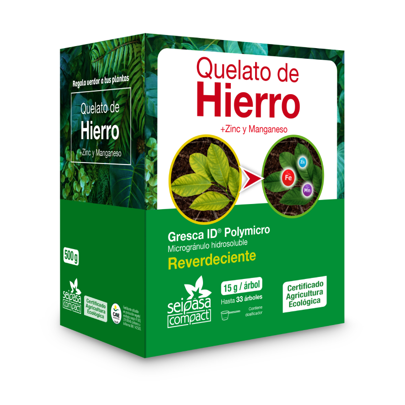 QUELATO DE HIERRO Gresca ID® Polymicro Seipasa - 500 g