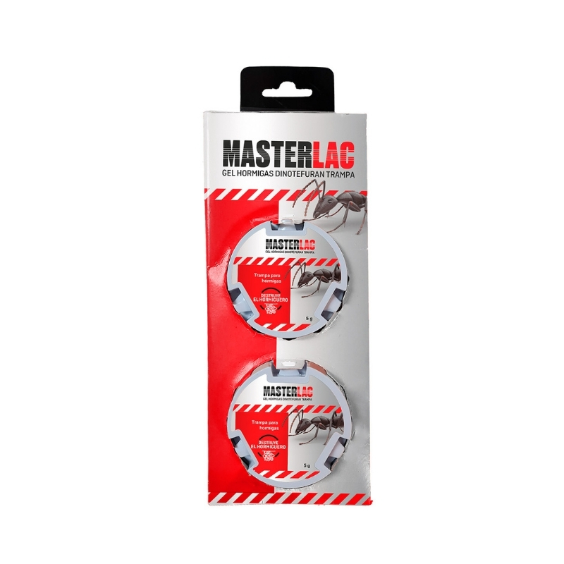TRAMPAS CEBO GEL HORMIGAS MasterLac - Pack de 2 trampas