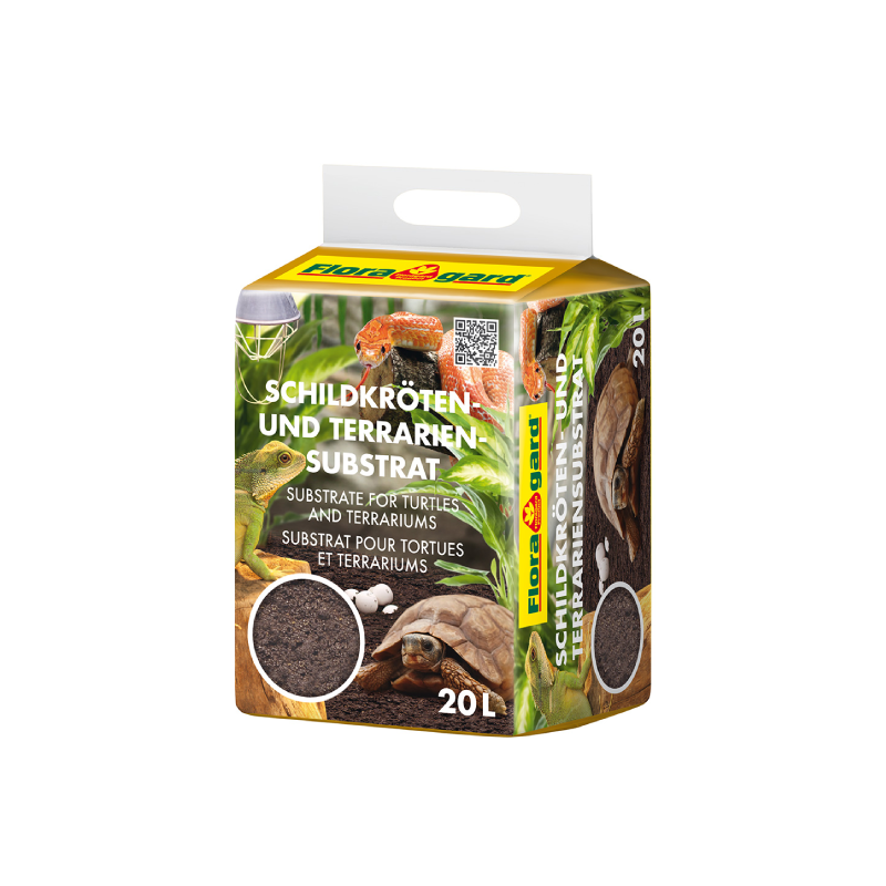SUBSTRATO para tortugas y terrarios Floragard - 20 L