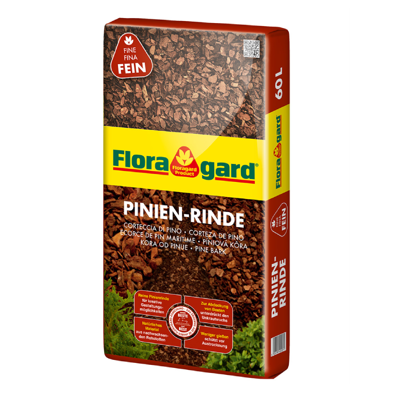 CORTEZA DECORATIVA Pino Piñonero Fino Floragard - 60 L