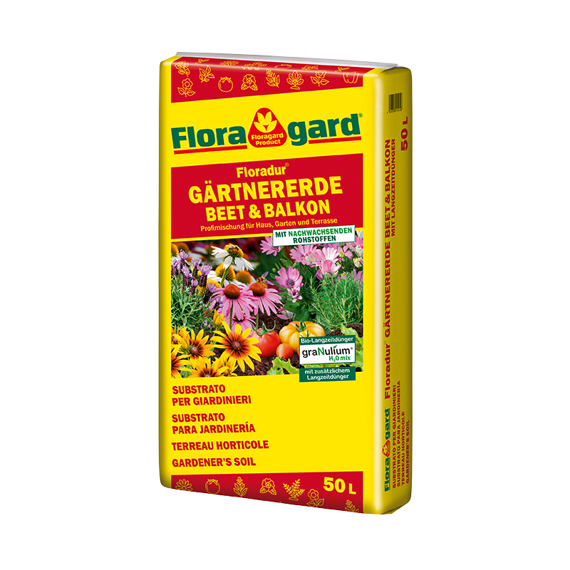 SUBSTRATO Floradur® para jardinería arriate y balcón Floragard - Imagen 2