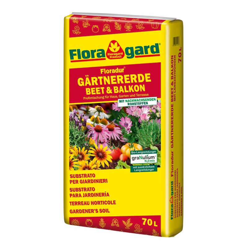 SUBSTRATO Floradur® para jardinería arriate y balcón Floragard - Imagen 3