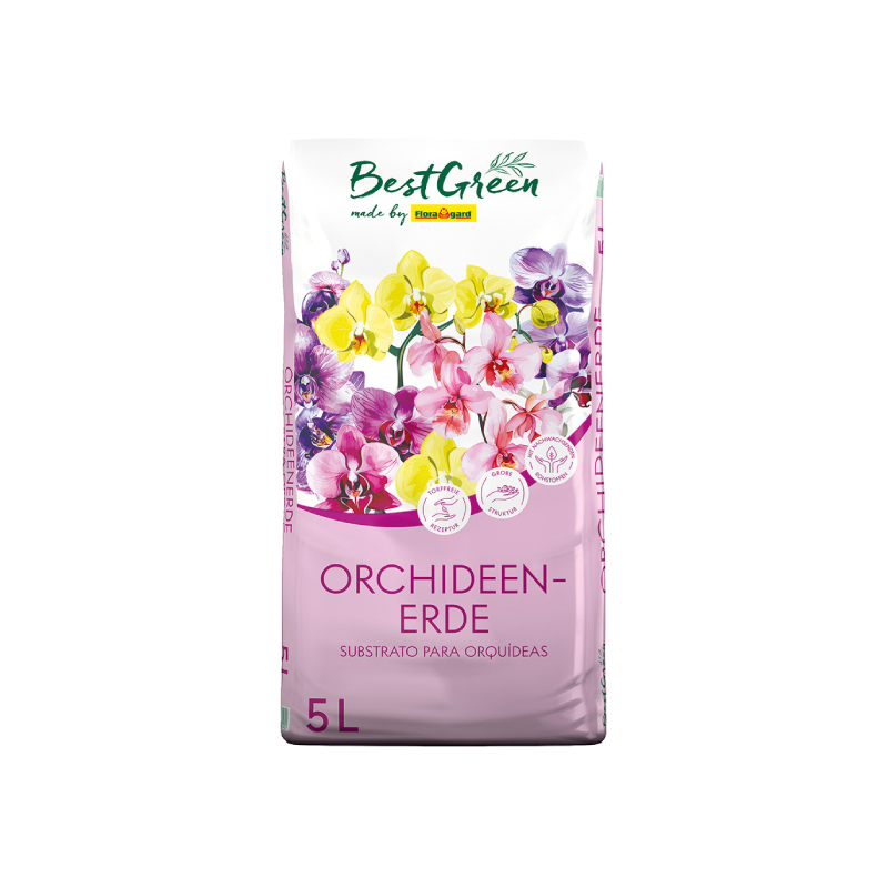 SUBSTRATO para Orquídeas BestGreen - 5 L