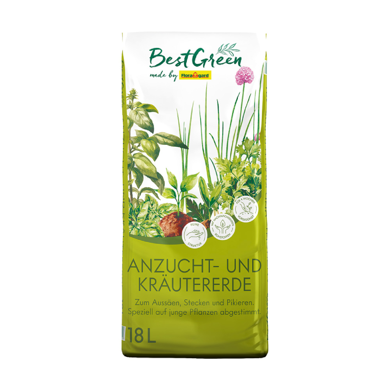 SUBSTRATO para Aromáticas y Cultivo Inicial BestGreen - 18 L