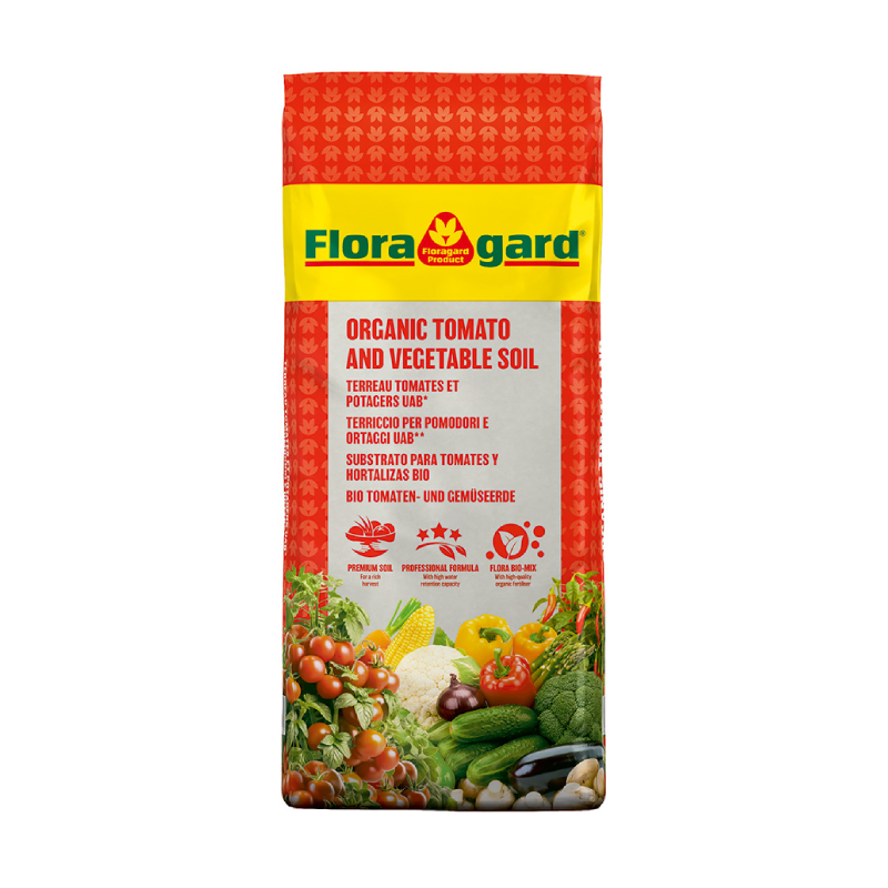 SUBSTRATO BIO para Tomates y Hortalizas Floragard - 20 L
